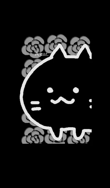 [LINE着せ替え] 猫が。ローズの画像1