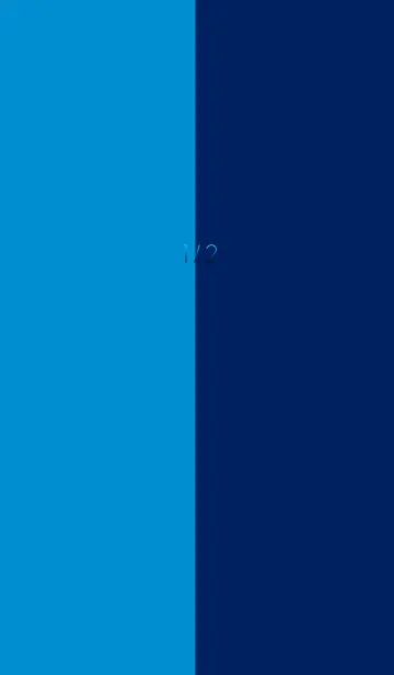 [LINE着せ替え] 1/2 藍と青の画像1