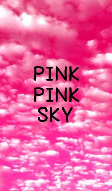 [LINE着せ替え] PINK PINK SKY ♡♡の画像1