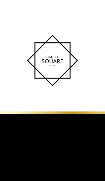 [LINE着せ替え] S Q U A R Eの画像1