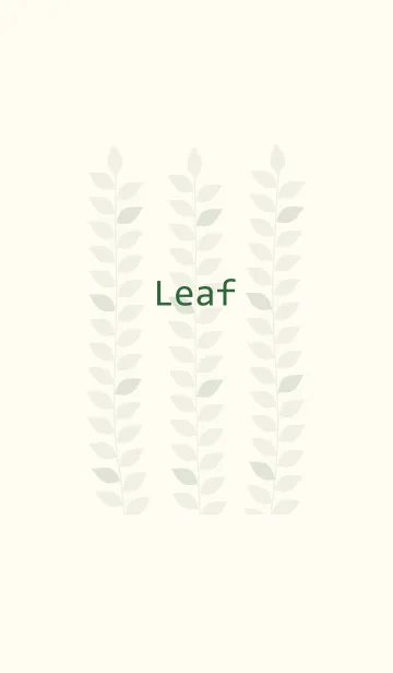 [LINE着せ替え] Green Leafの画像1