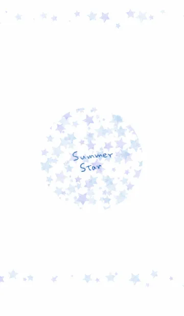 [LINE着せ替え] Summer starの画像1