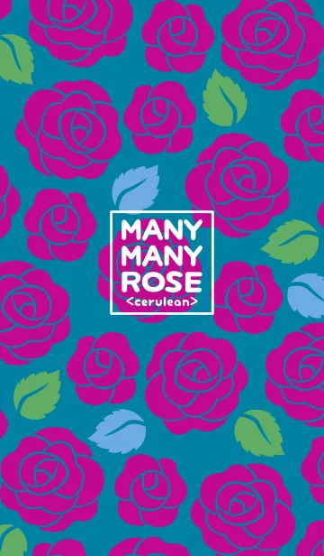 MANY MANY ROSE <cerulean>の着せ替えメイン画像
