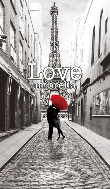 [LINE着せ替え] Love umbrellaの画像1