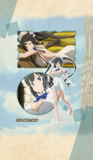 [LINE着せ替え] ダンまち ヘスティアの画像1