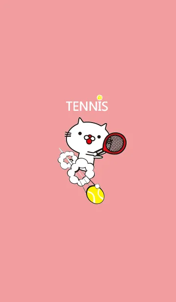 [LINE着せ替え] テニス ～白猫とテニス～の画像1