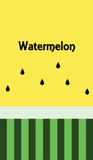 [LINE着せ替え] 夏のさわやかなスイカの画像1