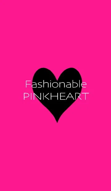 [LINE着せ替え] Fashionable PINKHEARTの画像1