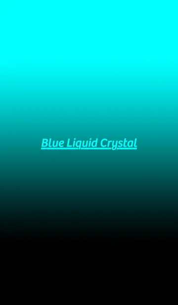 [LINE着せ替え] Blue Liquid Crystalの画像1
