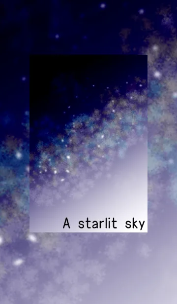 [LINE着せ替え] A starlit skyの画像1