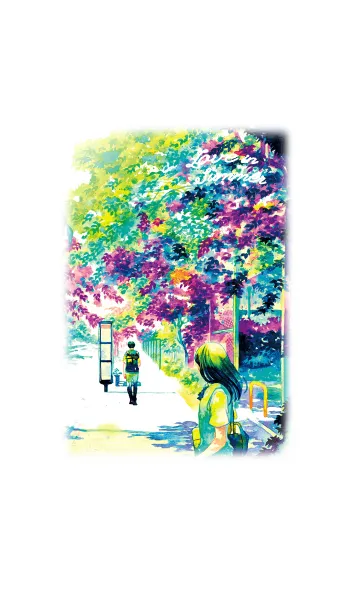 夏の木漏れ日の着せ替えメイン画像