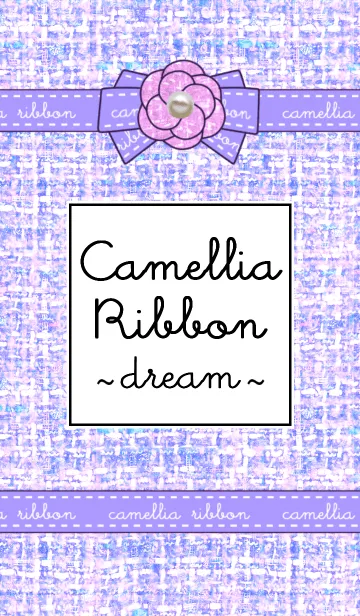 [LINE着せ替え] 大人カワイイ♡Camellia Ribbon -dream-の画像1