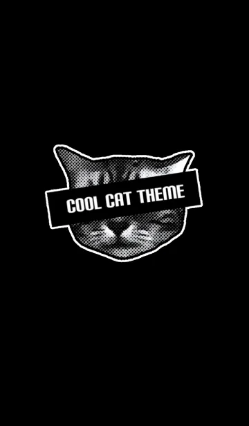 [LINE着せ替え] Cool cat themeの画像1