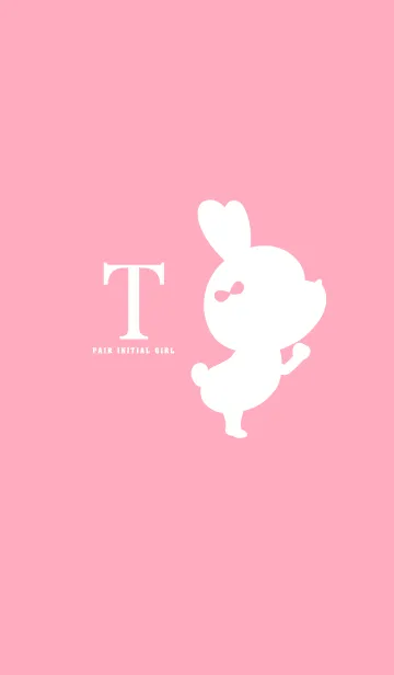 PAIR INITIAL GIRL -T-のLINE着せ替え