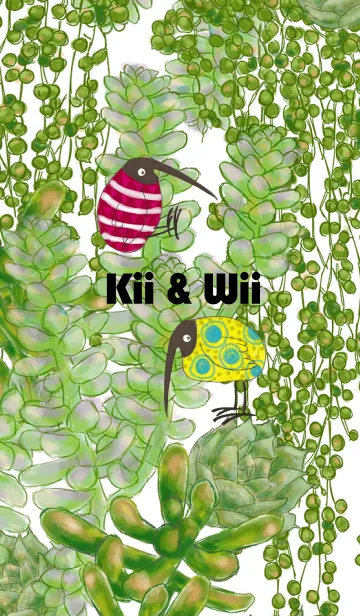 [LINE着せ替え] Kii ＆ Wiiの画像1