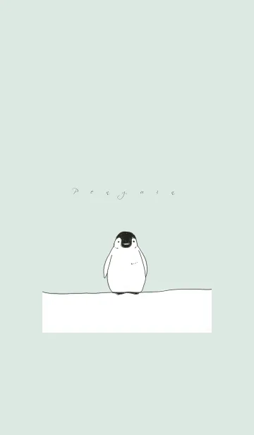 [LINE着せ替え] ペンギン。の画像1