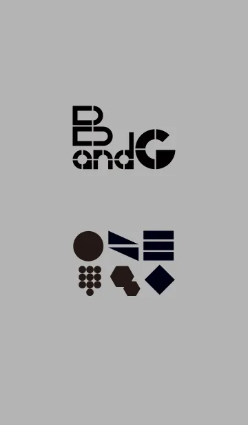 [LINE着せ替え] B and Gの画像1