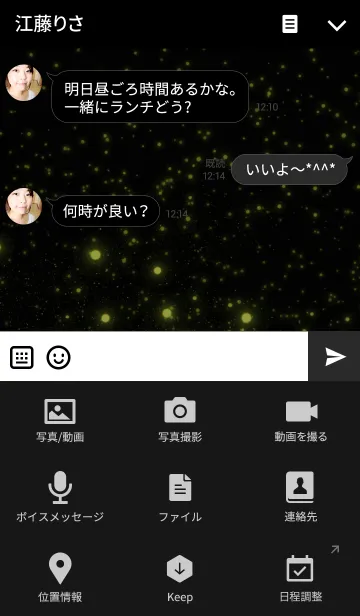 [LINE着せ替え] 蛍の画像4