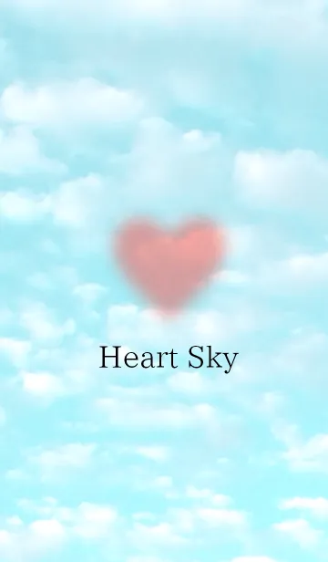 [LINE着せ替え] HEART SKY ♡♡♡の画像1