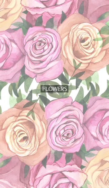 water color flowers_180の着せ替えメイン画像