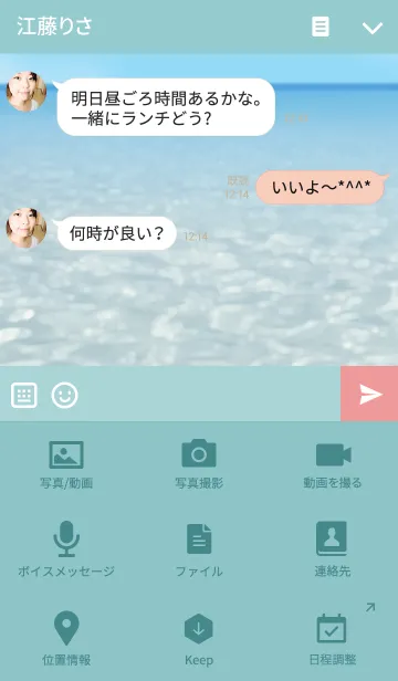 [LINE着せ替え] - Plumeria -の画像4