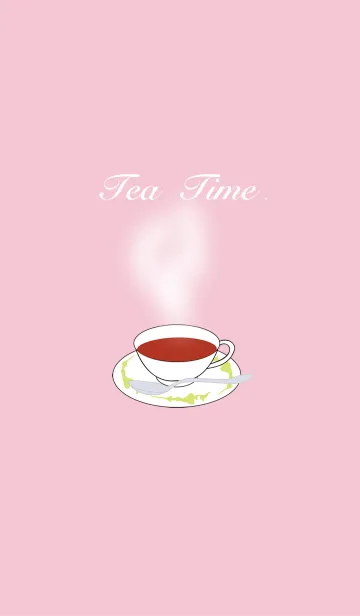 [LINE着せ替え] Tea Time.の画像1