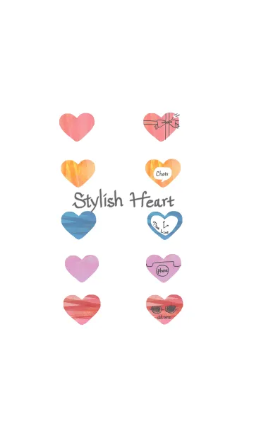 stylish heartの着せ替えメイン画像