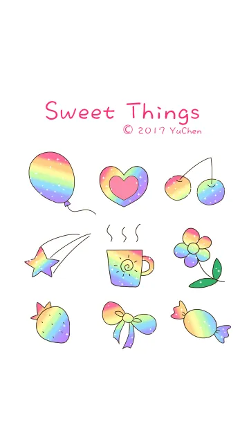 [LINE着せ替え] Sweet Things 2の画像1