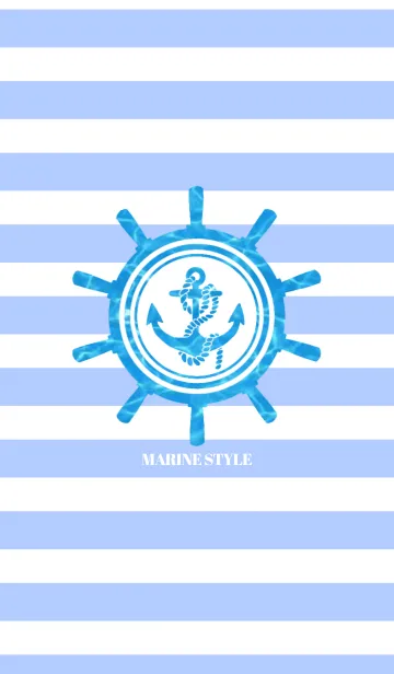 [LINE着せ替え] MARINE STYLE ～light blue～の画像1