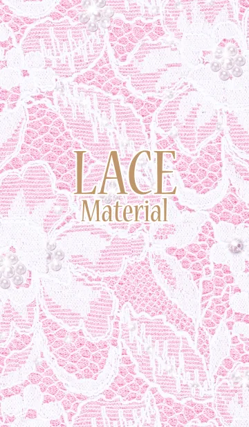 [LINE着せ替え] LACE Materialの画像1