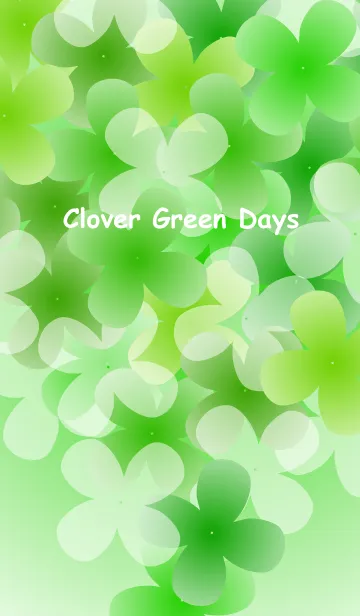 [LINE着せ替え] Clover Green Daysの画像1