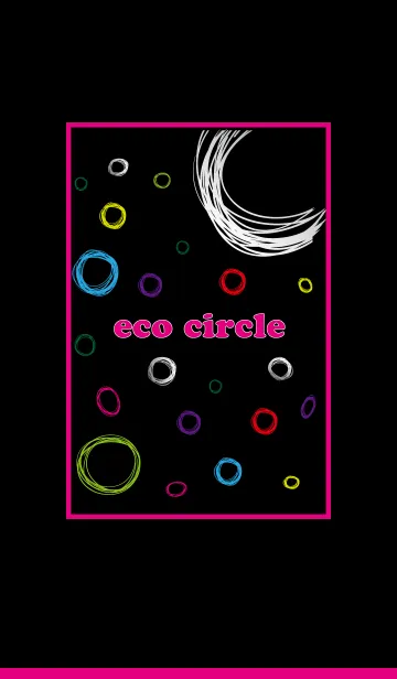 [LINE着せ替え] 女の子デザイン研究所 - eco circle 2 -の画像1
