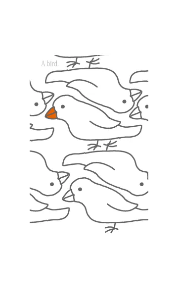 [LINE着せ替え] とりさんが。の画像1