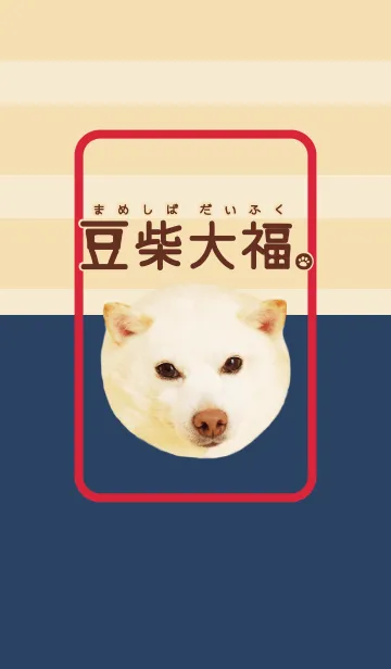 [LINE着せ替え] 豆柴大福。の画像1