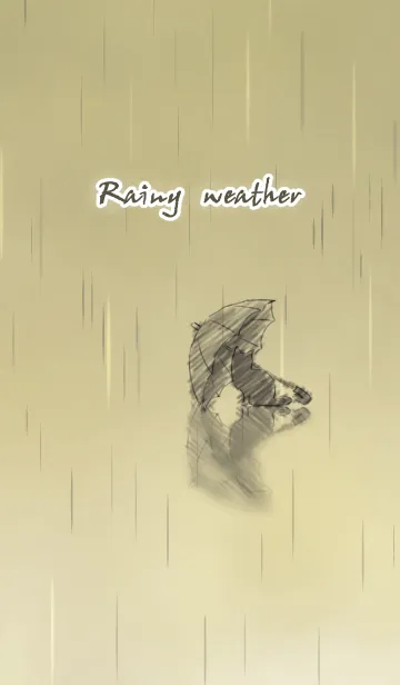 [LINE着せ替え] Rainy weatherの画像1