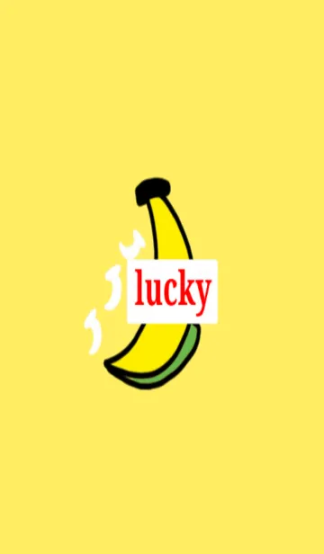 [LINE着せ替え] ラッキーカラーの黄色の画像1