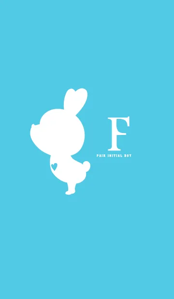 PAIR INITIAL BOY -F-のLINE着せ替え