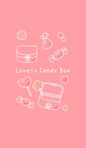 [LINE着せ替え] Lovely Candy Boxの画像1