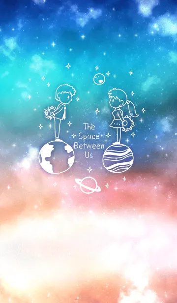 [LINE着せ替え] The Space Between Us Is Loveの画像1
