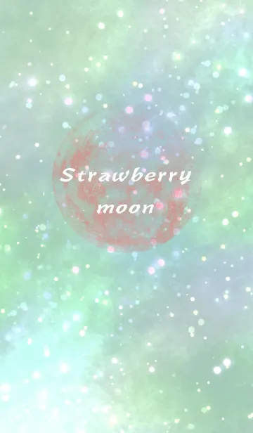 [LINE着せ替え] ++Strawberry moon++の画像1