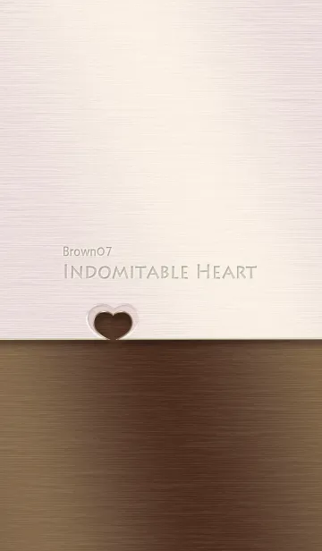 ハガネのハート/ブラウン07の着せ替えメイン画像