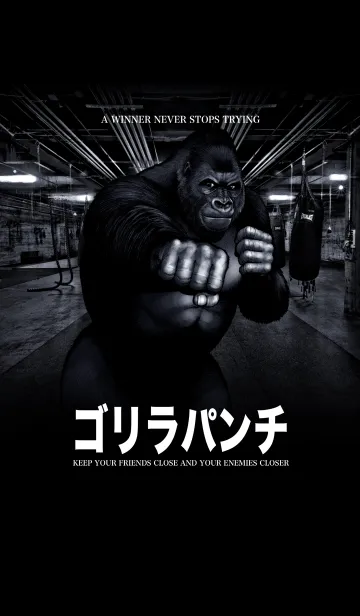 [LINE着せ替え] ゴリラパンチの画像1