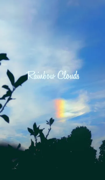 [LINE着せ替え] Rainbow Cloudsの画像1