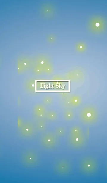 [LINE着せ替え] Light Sky - Blue Blue -の画像1