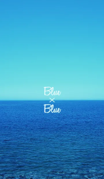 [LINE着せ替え] Blue × Blueの画像1