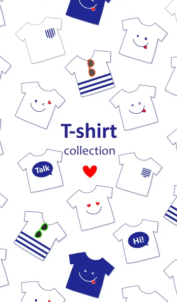 [LINE着せ替え] T-shirt collection 2の画像1