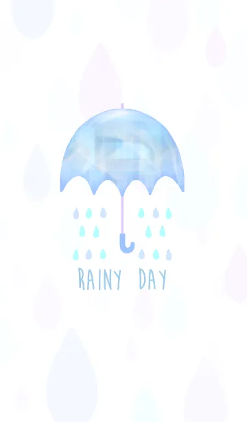 [LINE着せ替え] -Rainy day-の画像1
