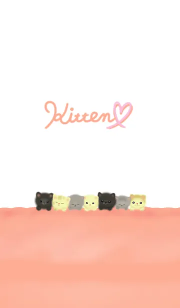 [LINE着せ替え] ♡kitten♡の画像1