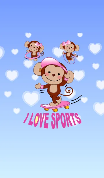 私はスポーツが大好き！の着せ替えメイン画像