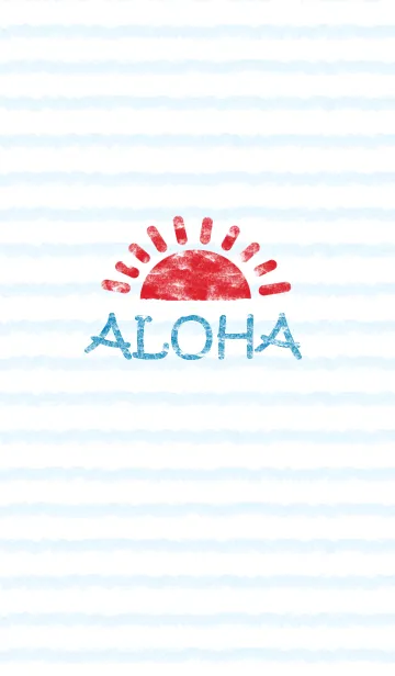 [LINE着せ替え] aloha summer***の画像1